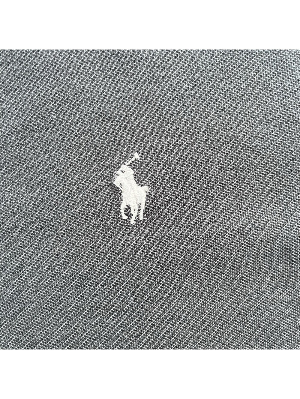 Polo Ralph Lauren Men’s XL Faded Black Polo Shirt White Pony Logo - Picture 4 of 4